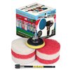 Drillbrush Drill Brush - Drill Attachment - Bathroom - Power Scrubber Pads P4-3WR-3V-5X-QC-DB